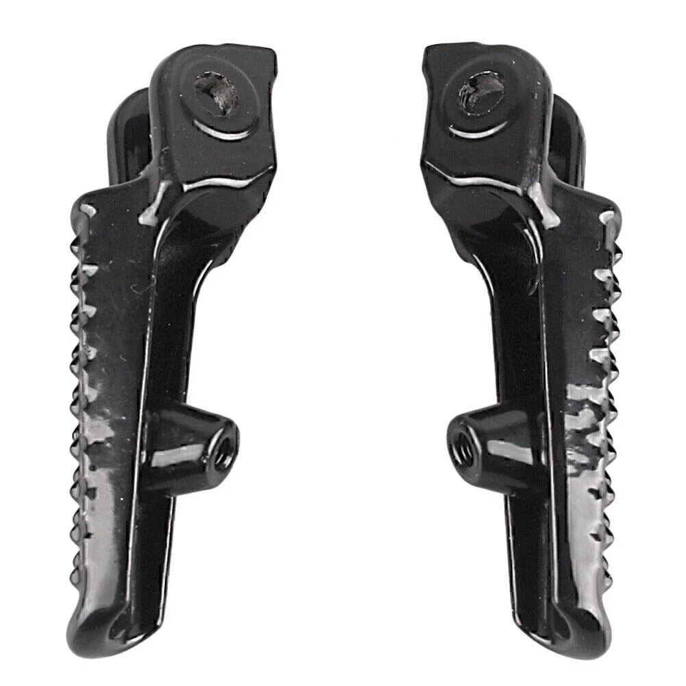 Rider Front Foot Pegs Footrests for Honda CBR600RR (2003-2014) Black
