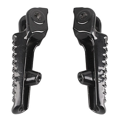 Rider Front Foot Pegs Footrests for Honda CBR600RR (2003-2014) Black