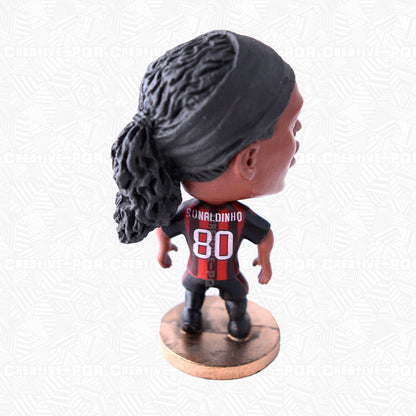 Soccer Player Figurine for AC Milan (Ronaldinho)