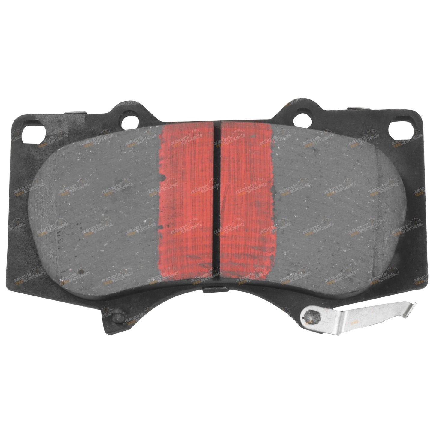 Set of 4 Front Disc Brake Pads for Toyota Hilux (2015–2020) 4WD