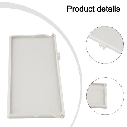 Gray Sun Visor Vanity Mirror Cover for Car