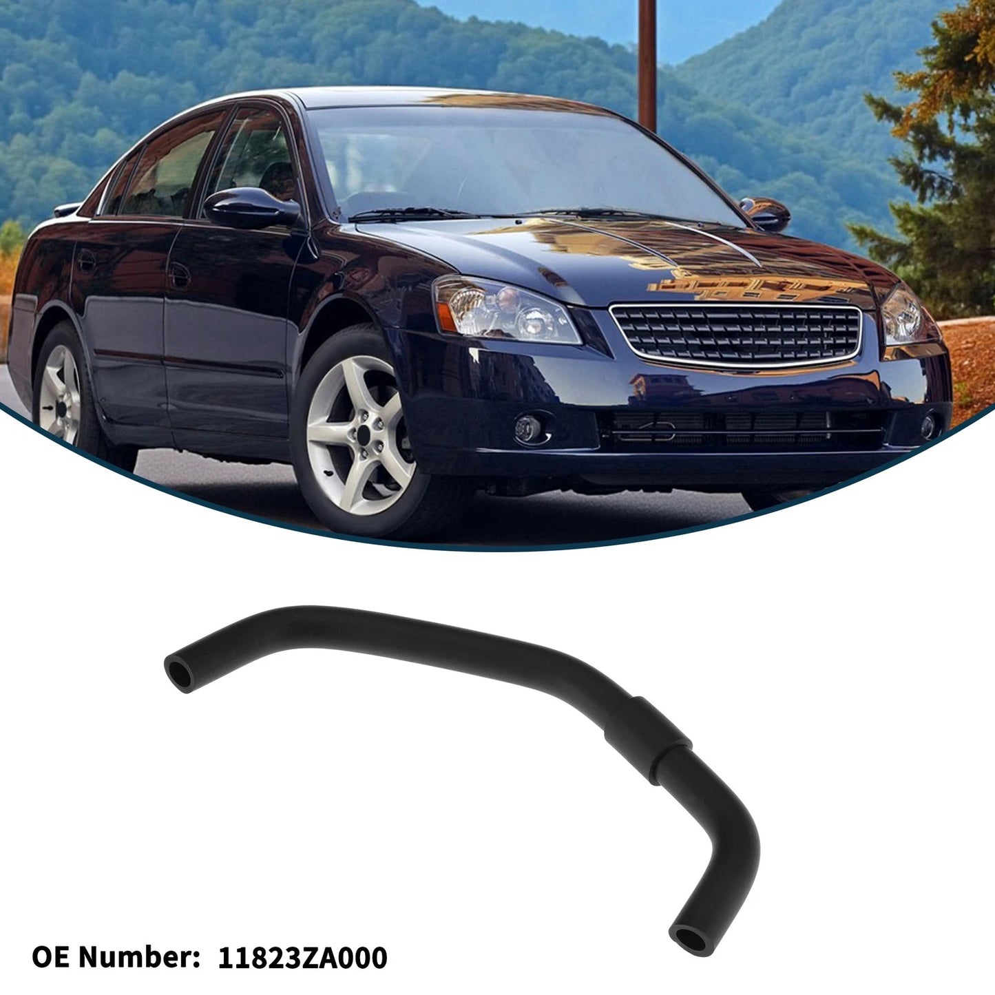 Radiator Hose for Nissan Quest 3.5L (2004–2010) No. 11823ZA000