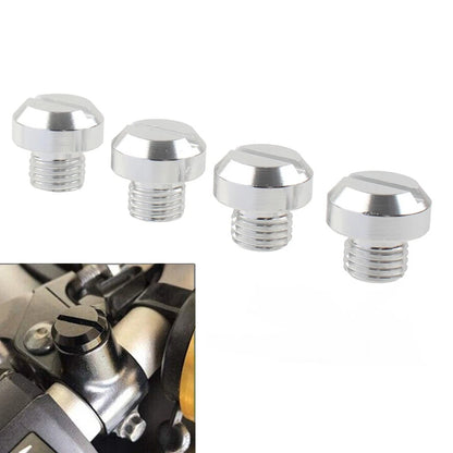 Set of 2 8MM 10MM Universal Motorcycle Exhaust Frame Slider Protectors Green