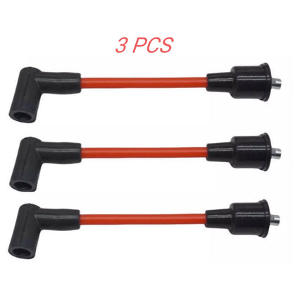 Set of 3 Spark Plug Wires for Mercury 110 9.8hp (1980–1990)