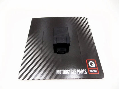 Fuse Holder for Kawasaki KH400 (1976-1978) - Black Rubber