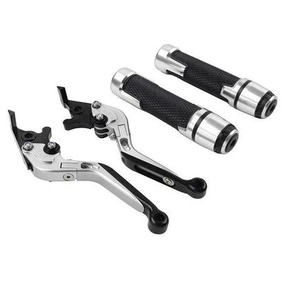 Adjustable Brake Clutch Lever Grip Set for Yamaha FZ MT-07 MT-09 (2014–2023)