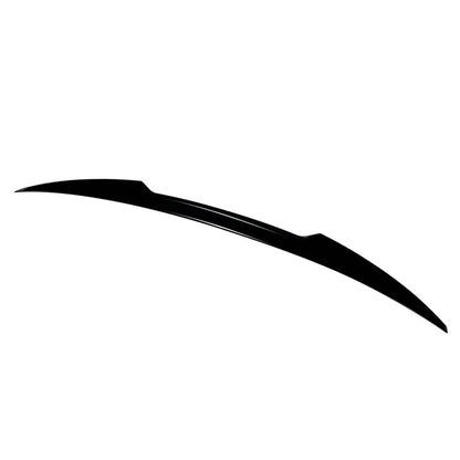 Glossy Black Rear Trunk Wing Spoiler for Audi A4 S4 B9 Sedan (2017-2024)