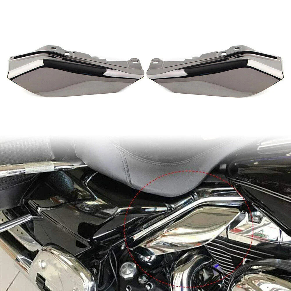 ABS Heat Shield Mid-Frame Air Deflector Trim for Harley Street Glide (09-16)
