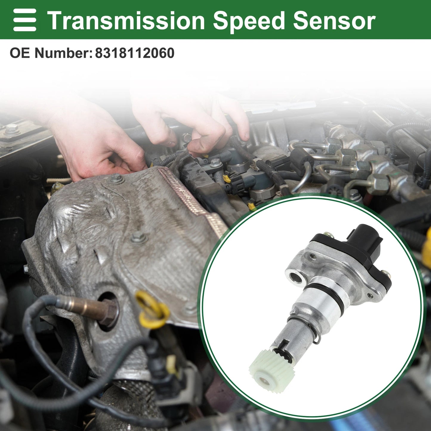 Transmission Speed Sensor for Toyota RAV4 (1996–2000) No. 83181-12060