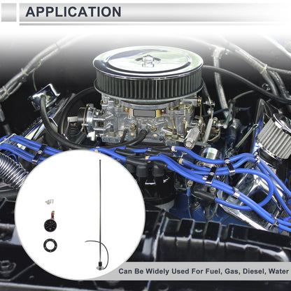 Fuel Sending Unit and Gauge Kit 240-33 Ohm for Boat Truck Vehicle