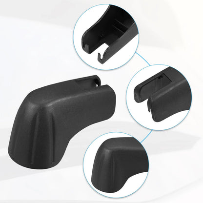Rear Windshield Wiper Arm Nut Cover for Honda Pilot (2016-2023) - Black