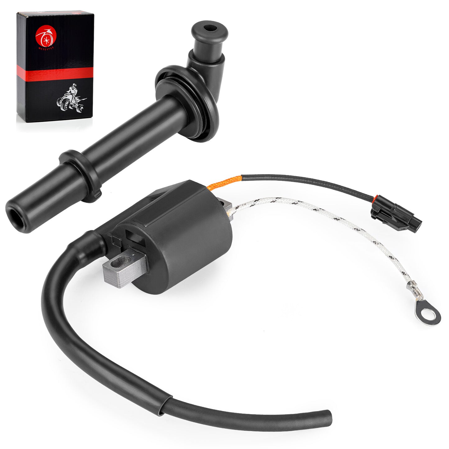 Ignition Coil & Spark Plug Cap for Kawasaki KX250 KX450 (2009–2024)