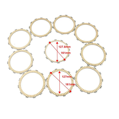 Clutch Friction Plates for Suzuki DL1000 V-Strom, SV1000 (2002-2012)
