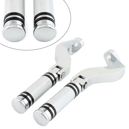 Driver Passenger Floorboard Foot Peg Pedals for Harley Electra Road Glide (2015–2023)