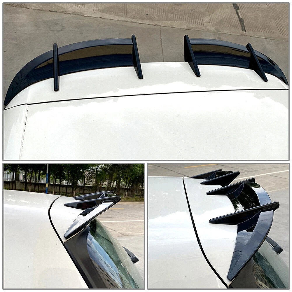 Glossy Black Rear Roof Spoiler for Volkswagen Golf MK6 (2009–2013)