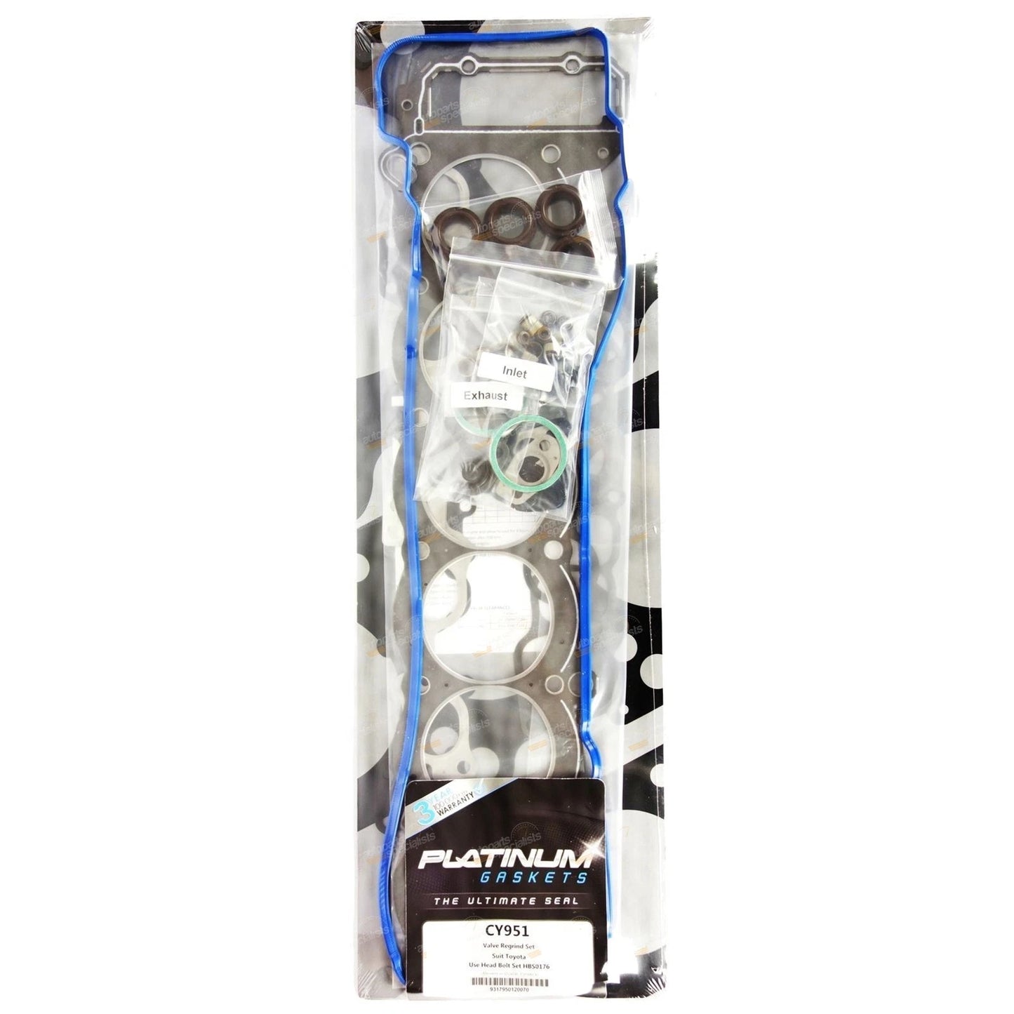 Valve Regrind Gasket Set for Landcruiser FZJ105 FZJ75 FZJ78R (1998–2001)