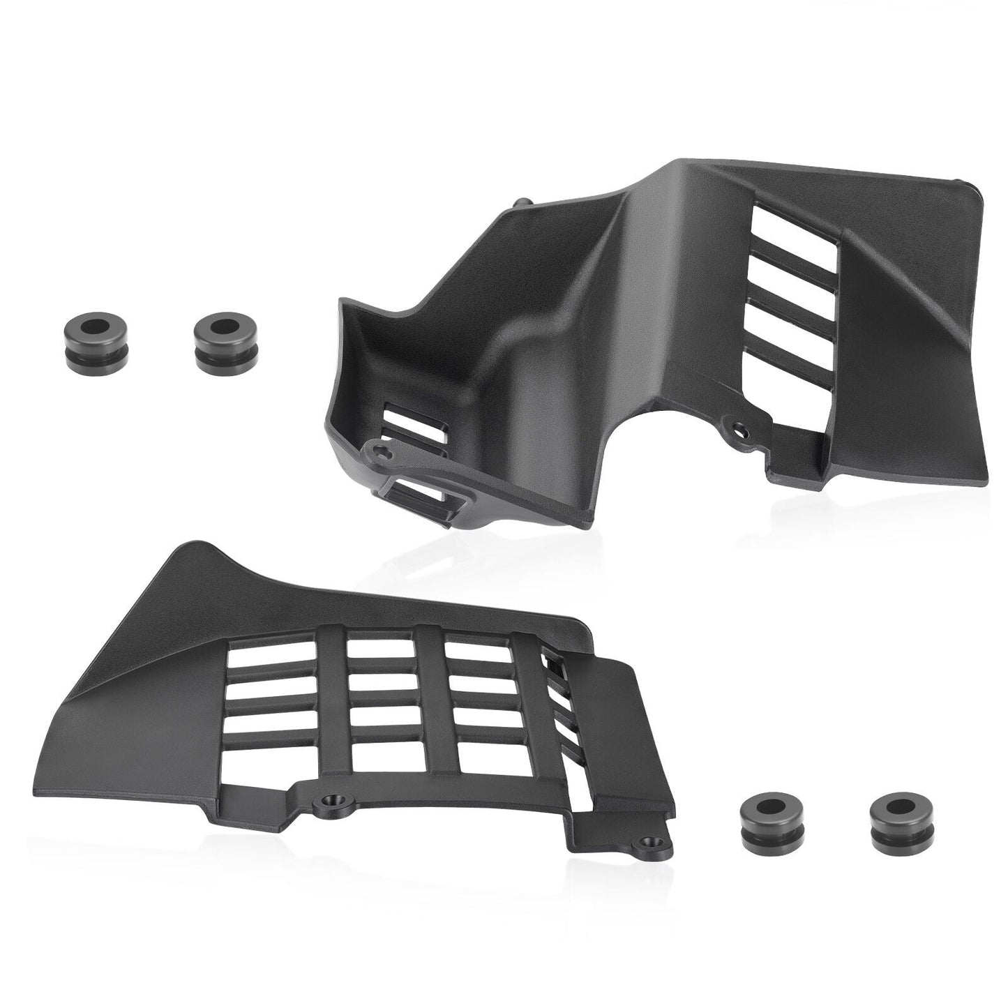Heel Guards for Yamaha Blaster 350 (1987–2006) - Black ABS