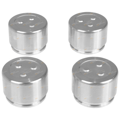 Set of 4 Front Brake Caliper Pistons for Toyota Landcruiser 76 78 79 (1999–2016)