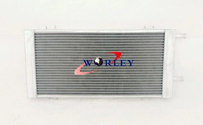 Universal Aluminum Radiator Air to Water Intercooler Heat Exchanger Silver