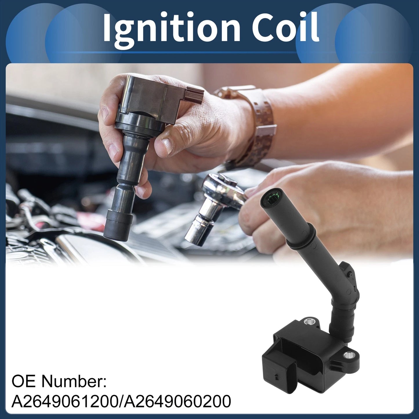 Ignition Coil Pack No.A2649061200 for Mercedes-Benz A220 (2019)