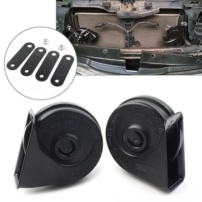12V Snail Horn 125db Waterproof Dual Pitch for Honda Ford BMW (Universal)