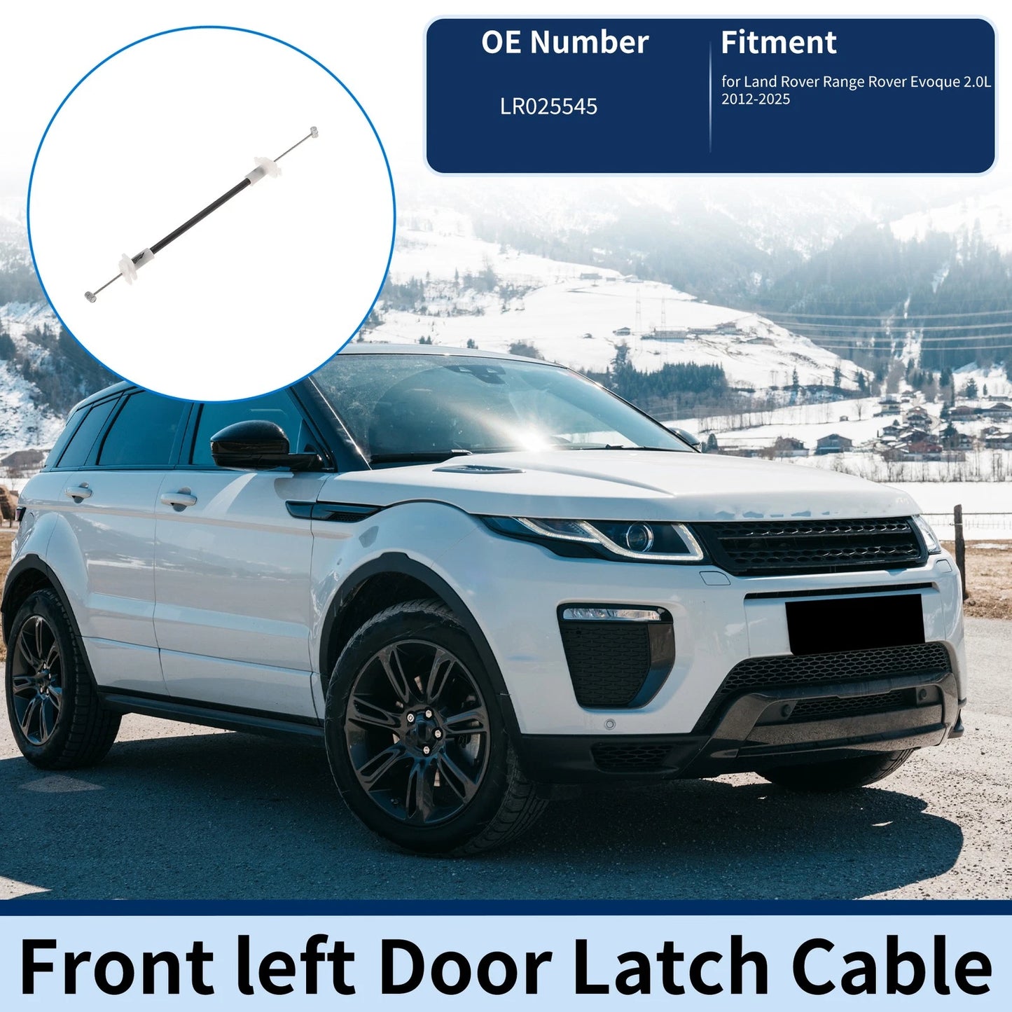 Door Latch Cable No.LR025545 for Land Rover Range Rover Evoque (2012–2025)