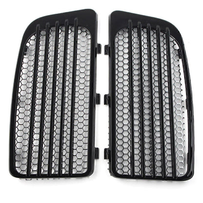 Black Lower Fairing Radiator Screen Guard Grills for Harley Touring (14-20)