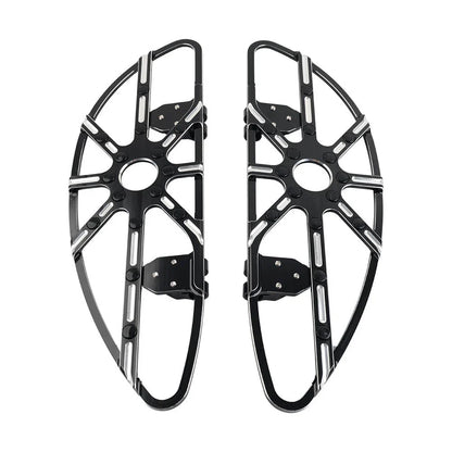 Rider Driver Front Floorboard Footboards for Harley Touring Softail