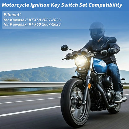 Ignition Key Switch No. 27005Y002 for Kawasaki KFX50 (2007–2023)