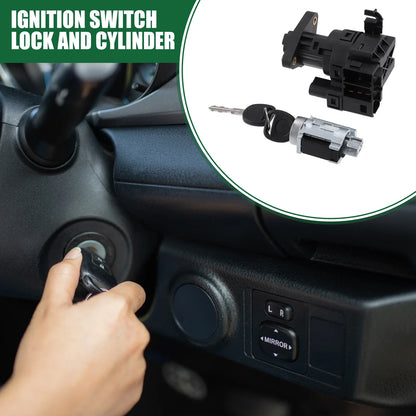 Ignition Starter Switch Lock Cylinder w/2 Keys for Chevy Malibu Impala (2000-2003)