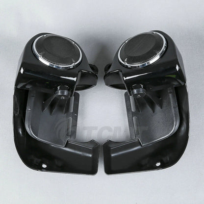 Lower Vented Fairings w/ 6.5" Speakers for Harley FLHT (1989-2013)