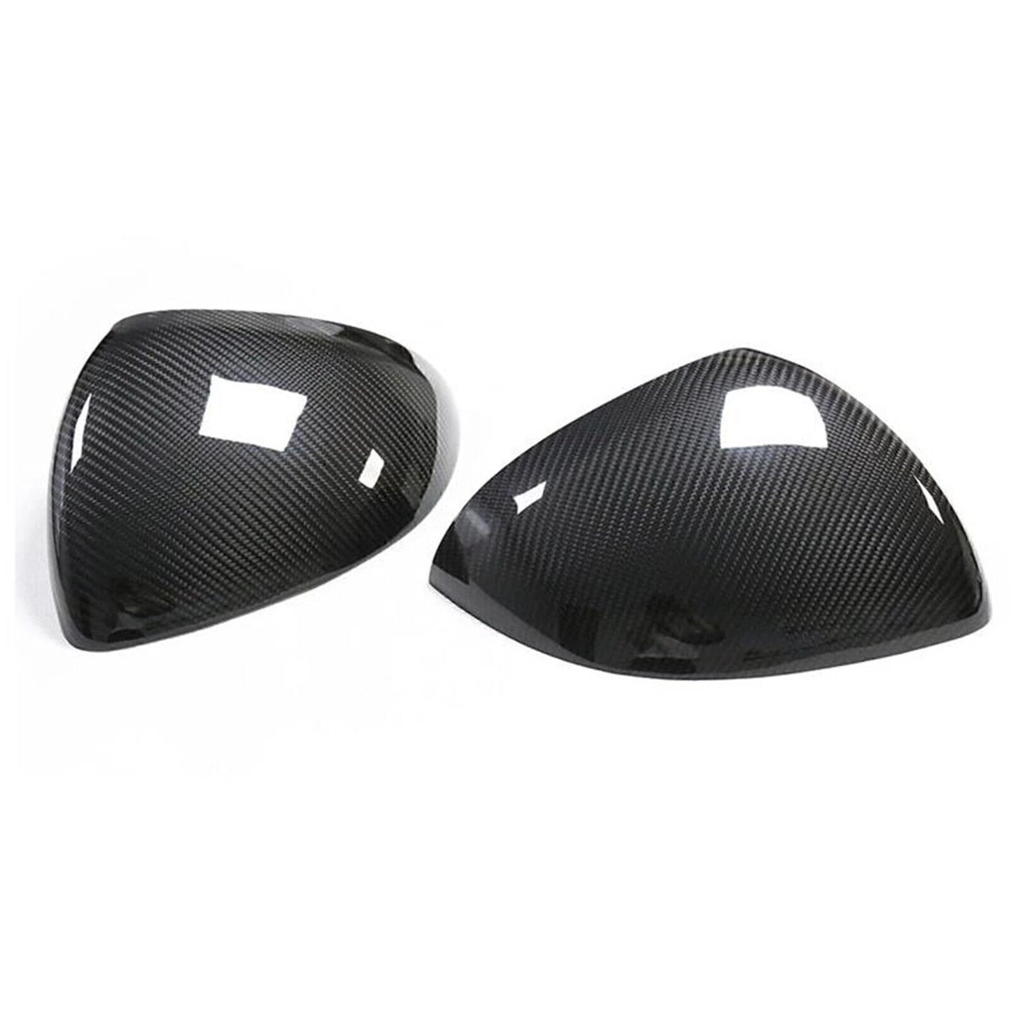 1 Pair Carbon Fiber Side Mirror Covers for Mercedes Benz C S Class (2021-2023)