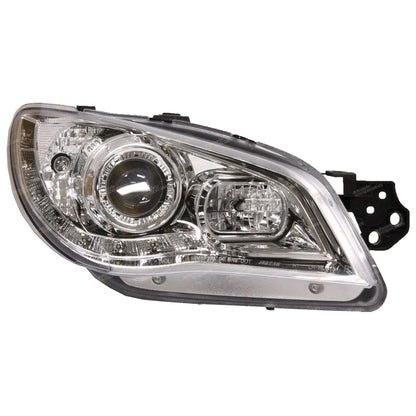 Set of 2 Chrome LED Projector Headlights for Subaru Impreza (2005–2007)