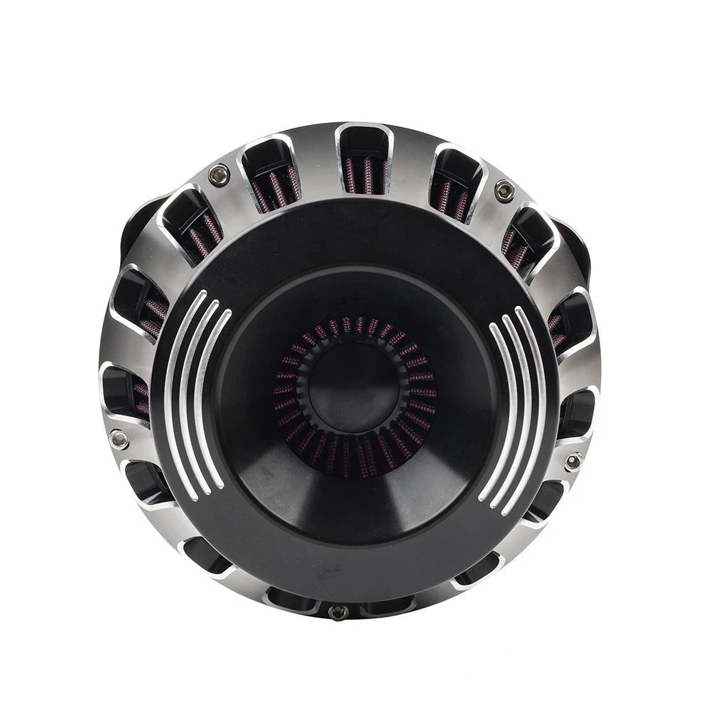 Red Air Cleaner Intake Filter for Harley Touring Road Street Glide (2017–2024)
