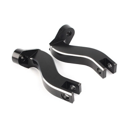 Pair Rear Foot Peg Mount Kits for Harley Touring FLHT (1993–2016)