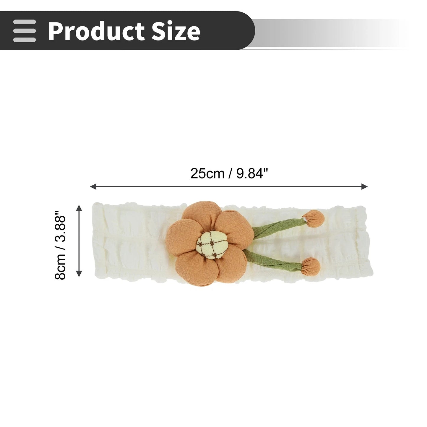 Set of 2 Orange Seat Belt Cover Pads for Universal Fit (25cm)