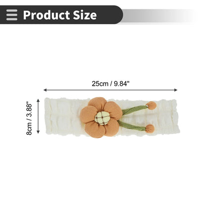 Set of 2 Orange Seat Belt Cover Pads for Universal Fit (25cm)