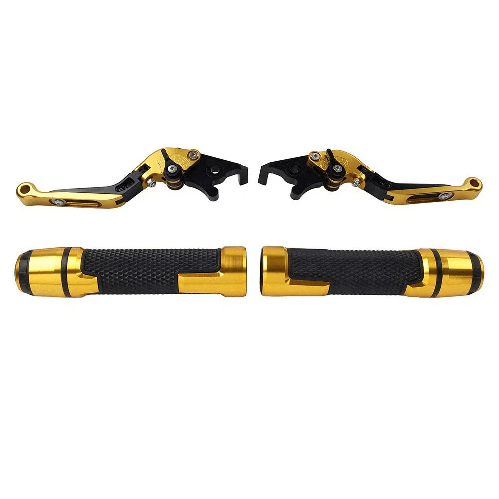 Set of 2 Gold Brake Clutch Levers for Yamaha XMAX 125/250/300/400