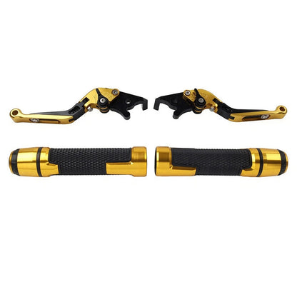 Set of 2 Gold Brake Clutch Levers for Yamaha XMAX 125/250/300/400