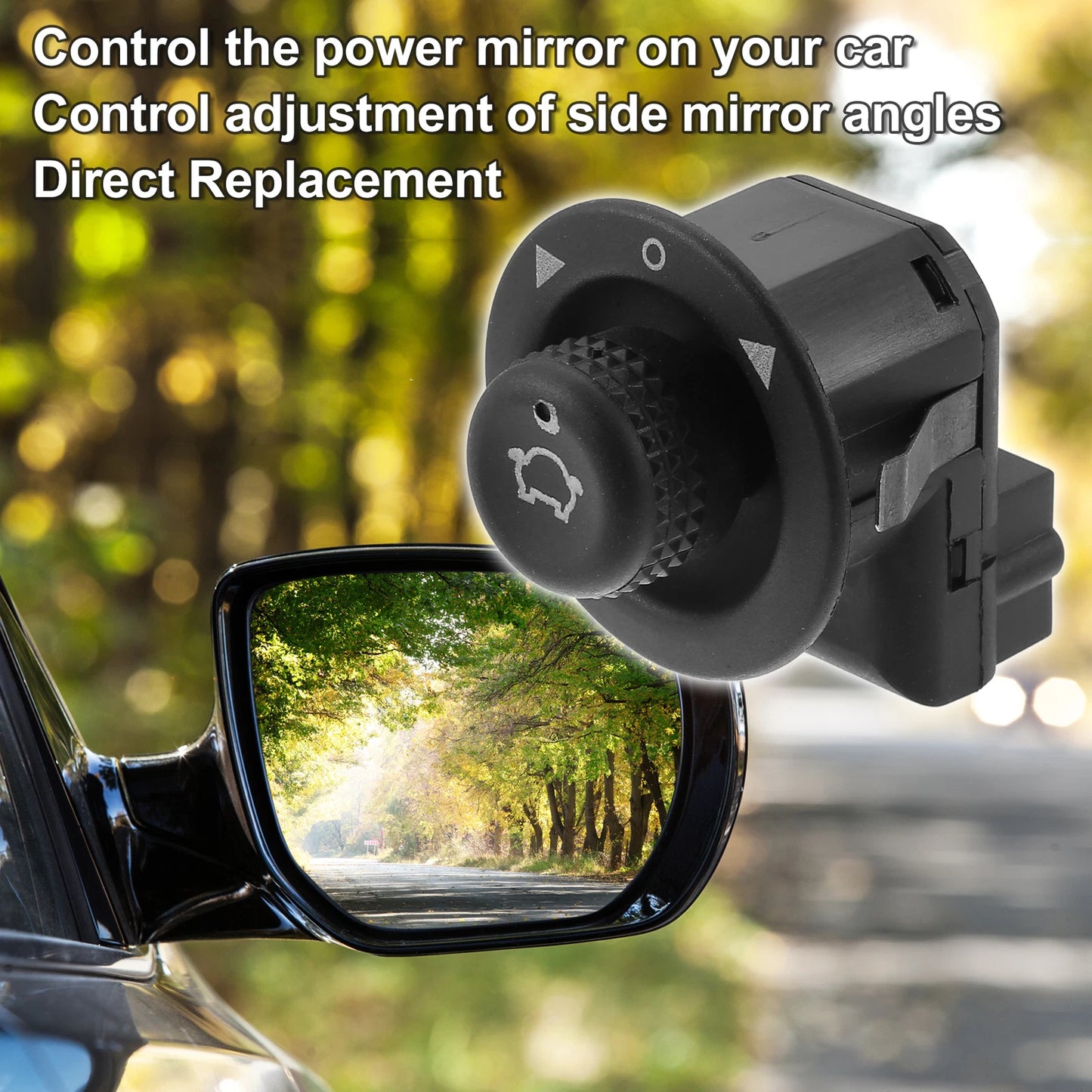 Power Mirror Control Switch for Ford Fiesta (1978–1980) 93BG-17B676-BA