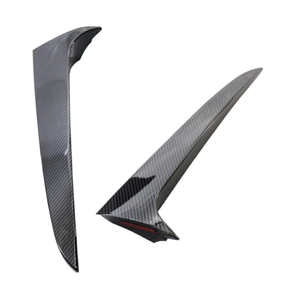 Carbon Fiber Rear Window Spoiler Side Wing Trim Cover for BMW X3 F25 (2011–2017)