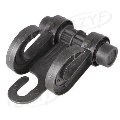 Plastic Seat Hook Hanger for Car - Black (Fits Most Vehicles)