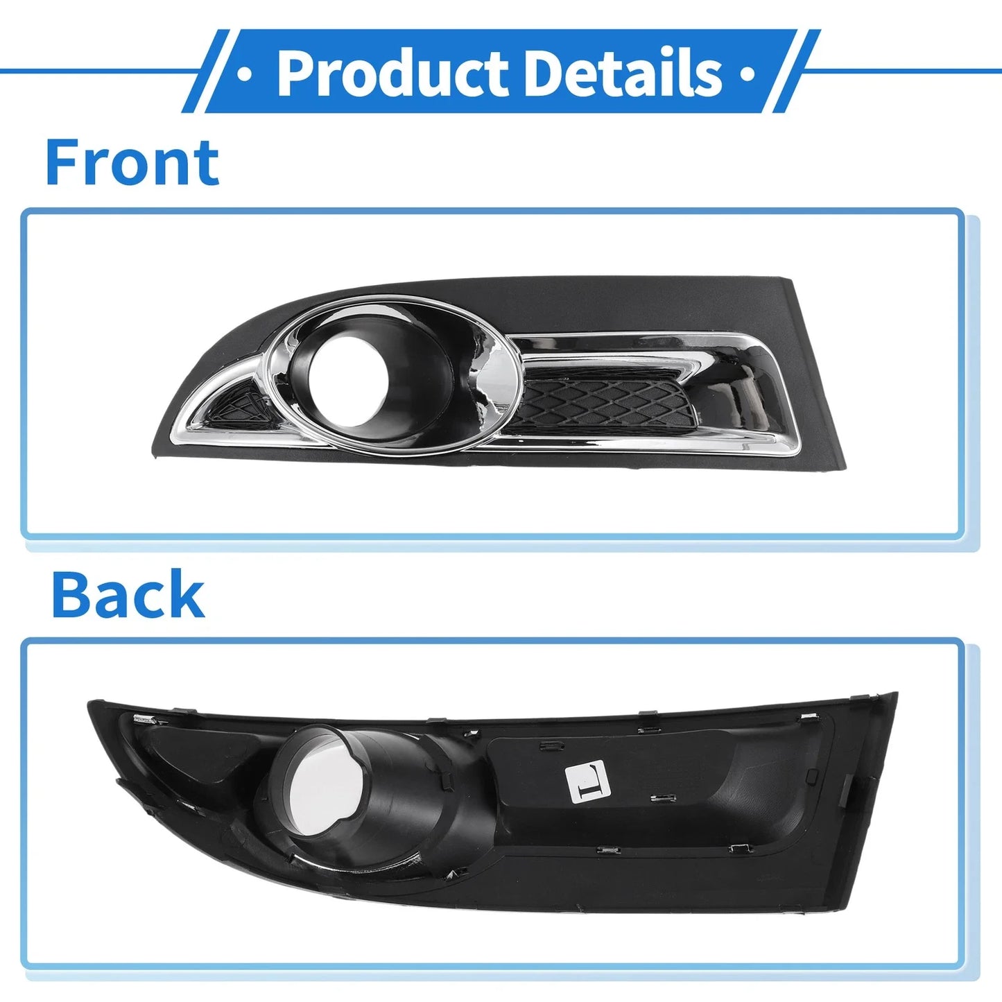 Front Left Fog Light Grill for Chevrolet Epica (2010-2012)