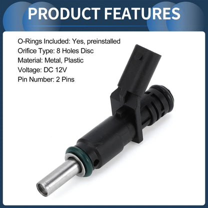 Fuel Injector 6 x for Mercedes-Benz W204 C230 C280 C350 (2005-2014)