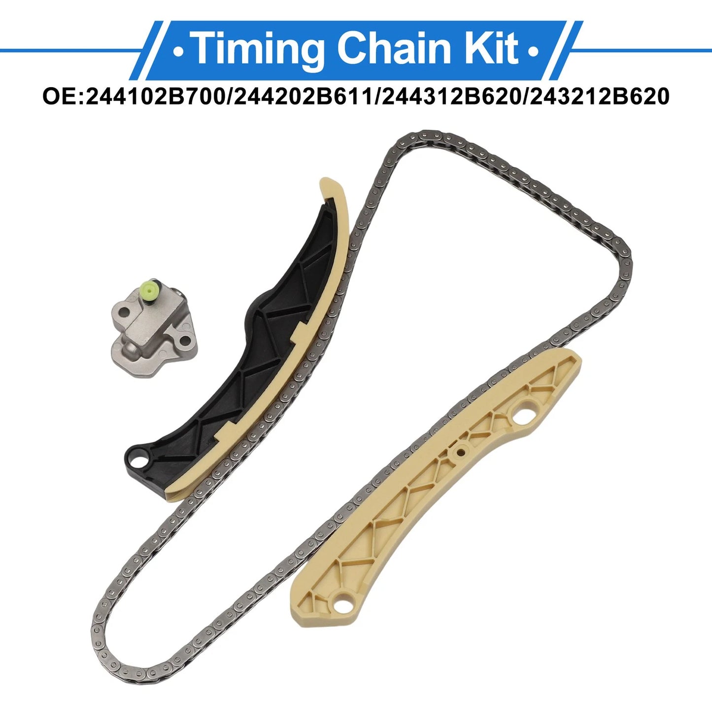 Timing Chain Kit No. 244102B700 for Hyundai Tucson, Kona, Accent, Elantra (2016–2023)