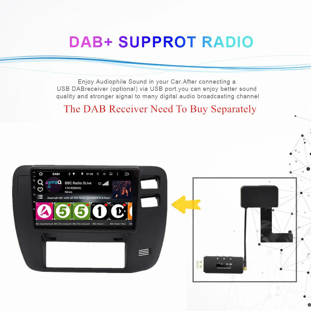 9'' Wireless Carplay Navigation for Nissan Patrol (1997-2009)