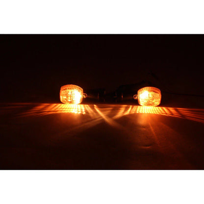 Clear Front Turn Signal Lights for Kawasaki ZX-7R ZX-9R ZX-12R (1996-2006)