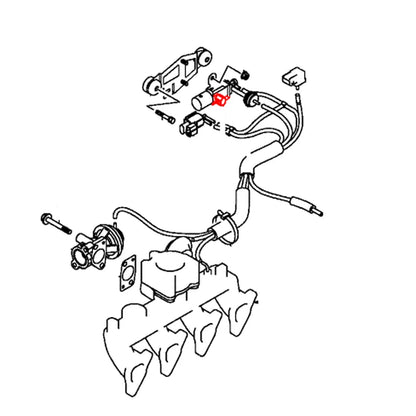 Valve Emission Solenoid for Mitsubishi Pajero Montero (2006–2015)