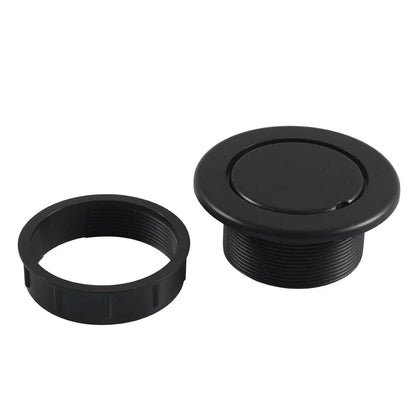 Umbrella Hole Ring Plug Cap Set for Outdoor Table Cover Black