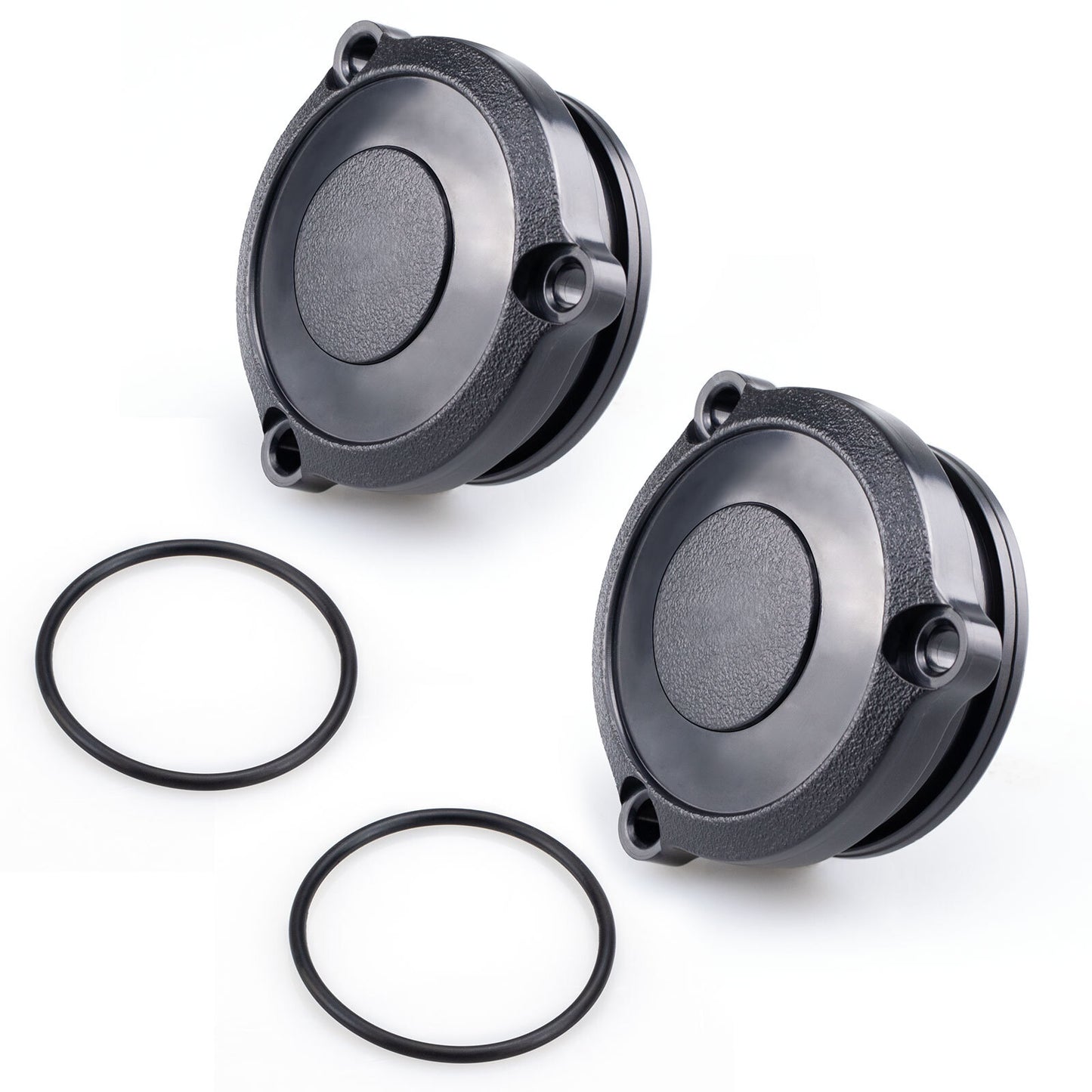 2X Front Wheel Hubcap for Polaris Magnum Scrambler Sportsman (2000–2006)